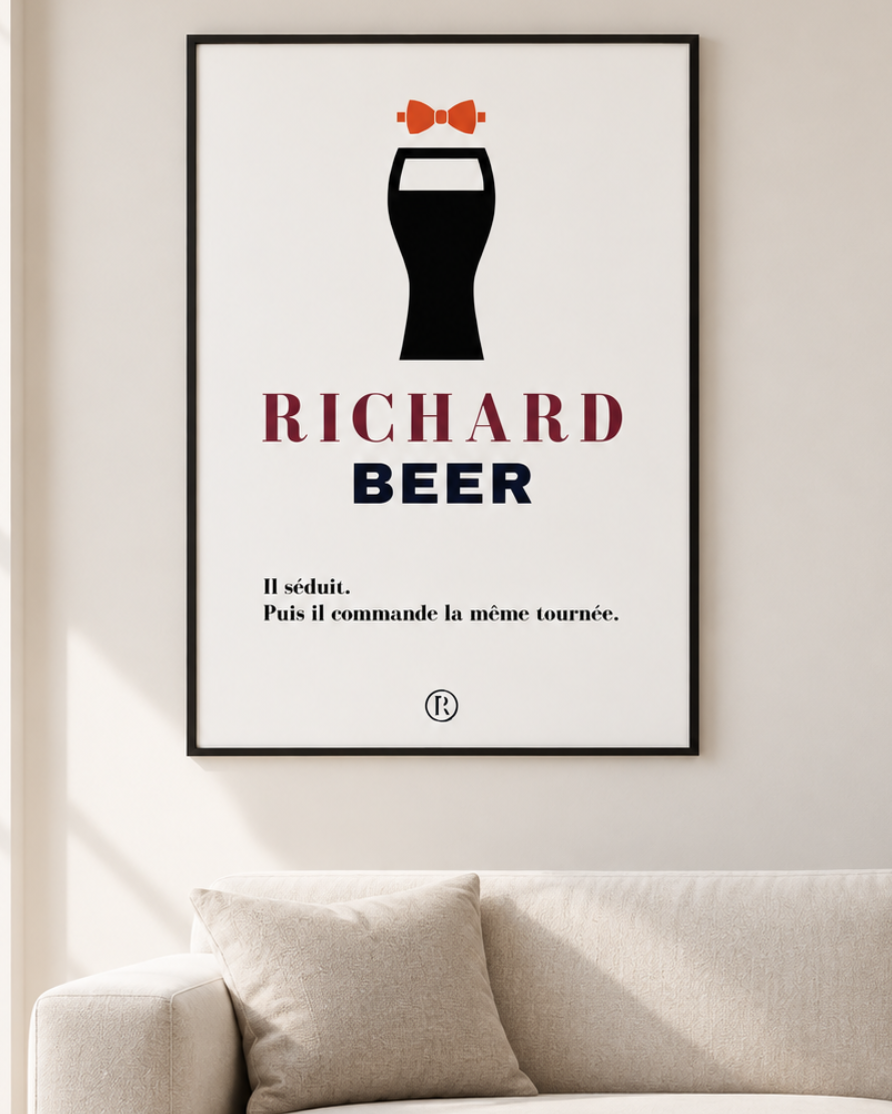 RICHARD BEER — Affiche